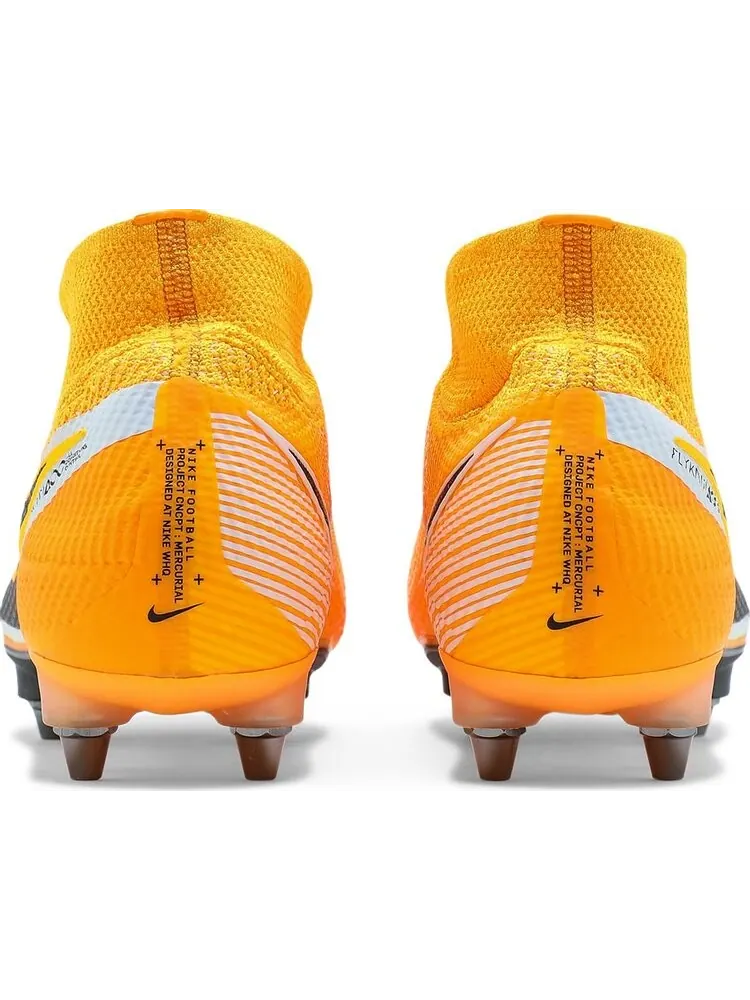 Бутсы Nike Mercurial Superfly 7 Elite SG Pro 'Laser Orange' — изображение 6 из 8, оранжевый