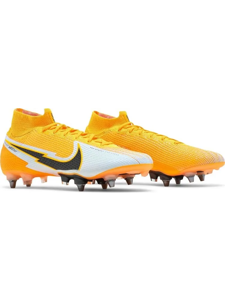 Бутсы Nike Mercurial Superfly 7 Elite SG Pro 'Laser Orange' — изображение 8 из 8, оранжевый