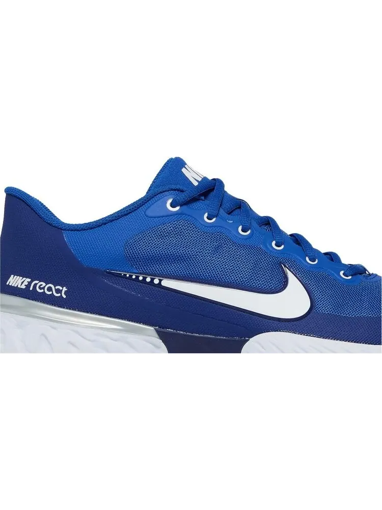 Бутсы Nike Alpha Huarache Elite 3 Low Game Royal — изображение 2 из 8, синий