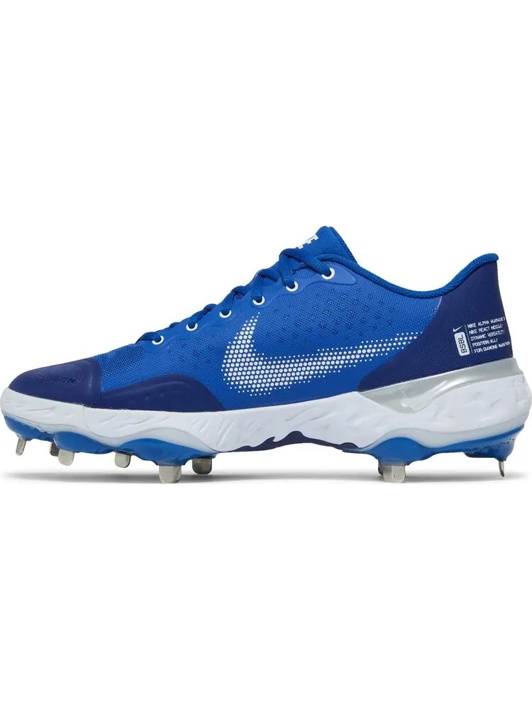Бутсы Nike Alpha Huarache Elite 3 Low Game Royal — изображение 3 из 8, синий