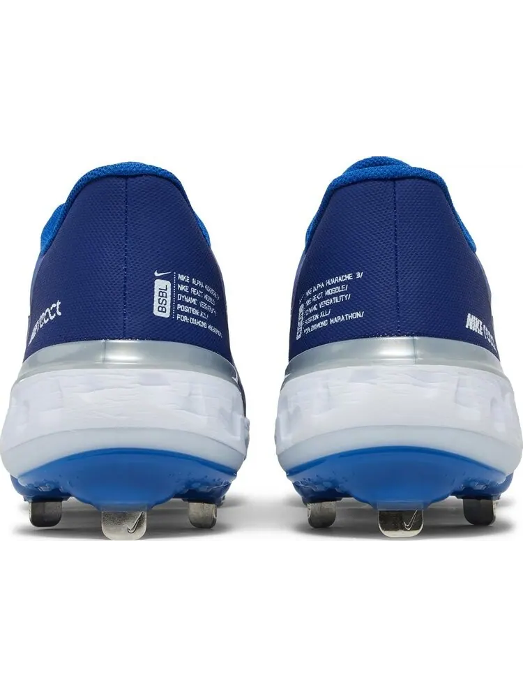 Бутсы Nike Alpha Huarache Elite 3 Low Game Royal — изображение 6 из 8, синий