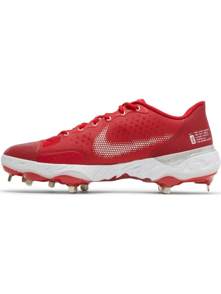 Бутсы Nike Alpha Huarache Elite 3 Low University — изображение 3 из 8, красный