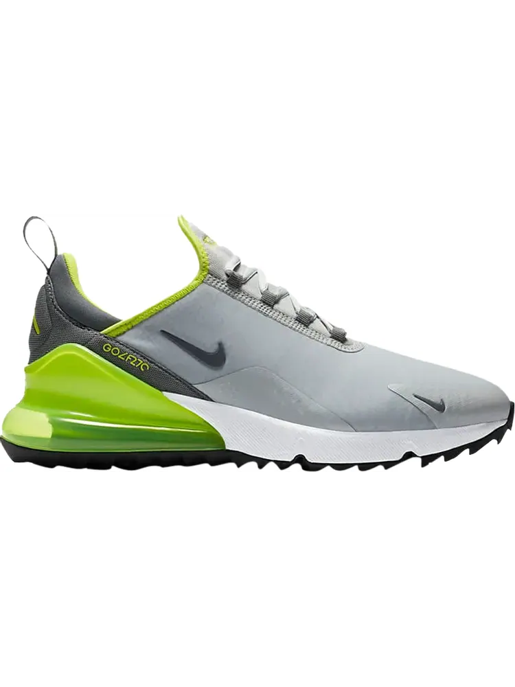 Бутсы Nike Air Max 270 Golf 'Smoke Grey Lime' — изображение 1 из 1, серый