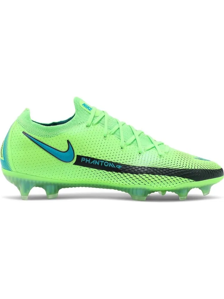 Бутсы Nike Phantom GT Elite FG 'Lime Glow' — изображение 1 из 8, зеленый