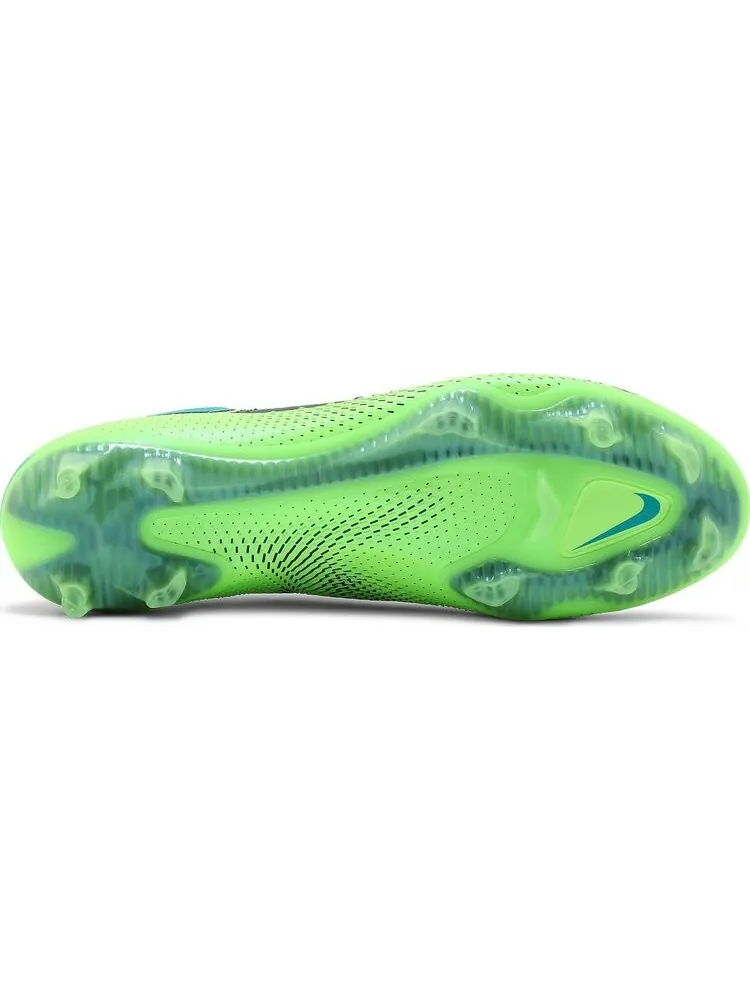 Бутсы Nike Phantom GT Elite FG 'Lime Glow' — изображение 4 из 8, зеленый