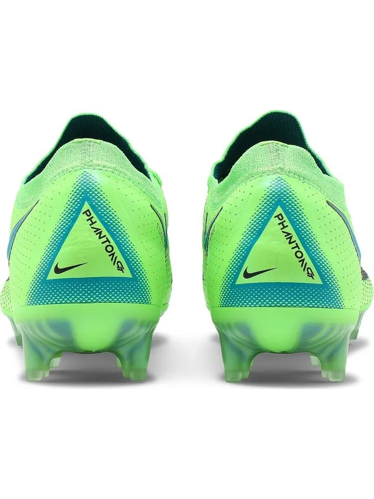 Бутсы Nike Phantom GT Elite FG 'Lime Glow' — изображение 6 из 8, зеленый