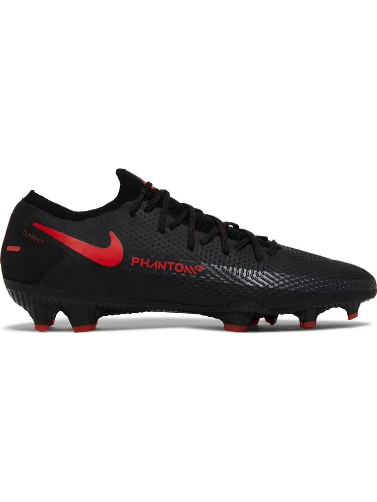 Бутсы Nike Phantom GT Pro FG 'Black Chile Red' — изображение 1 из 8, черный