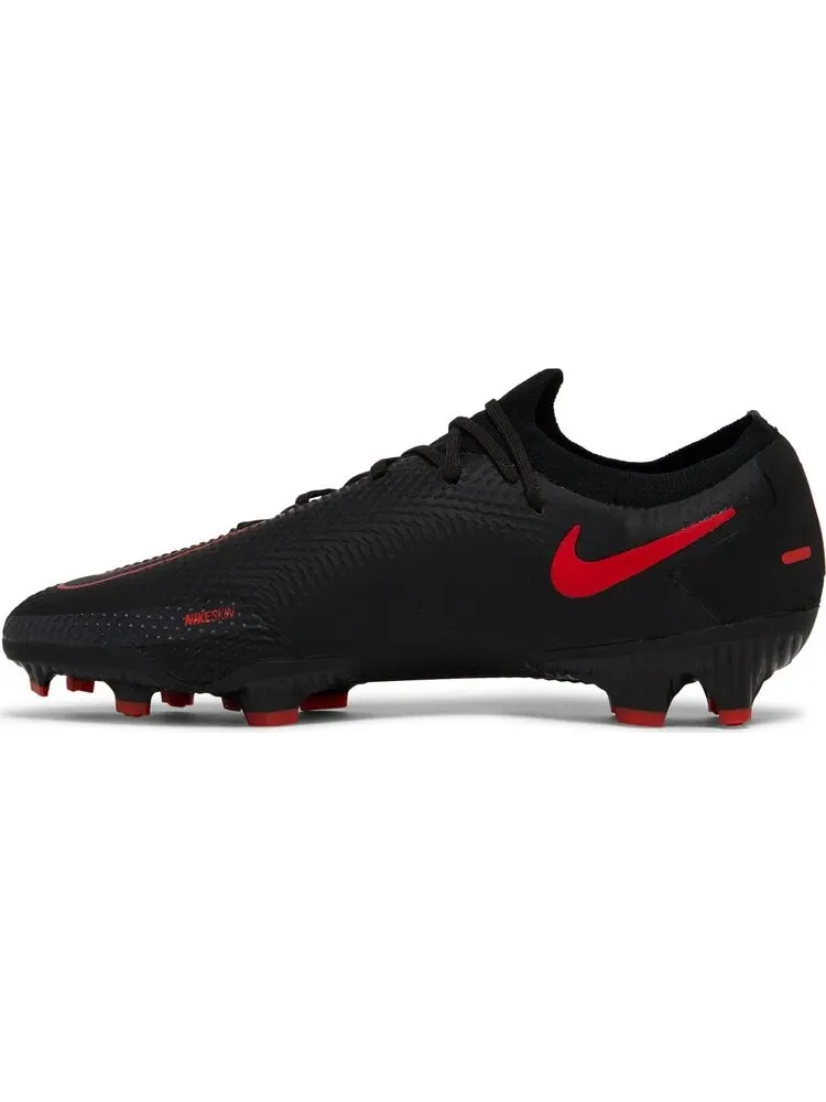 Бутсы Nike Phantom GT Pro FG 'Black Chile Red' — изображение 3 из 8, черный
