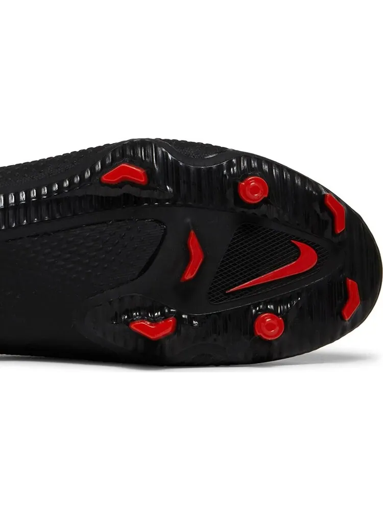 Бутсы Nike Phantom GT Pro FG 'Black Chile Red' — изображение 5 из 8, черный