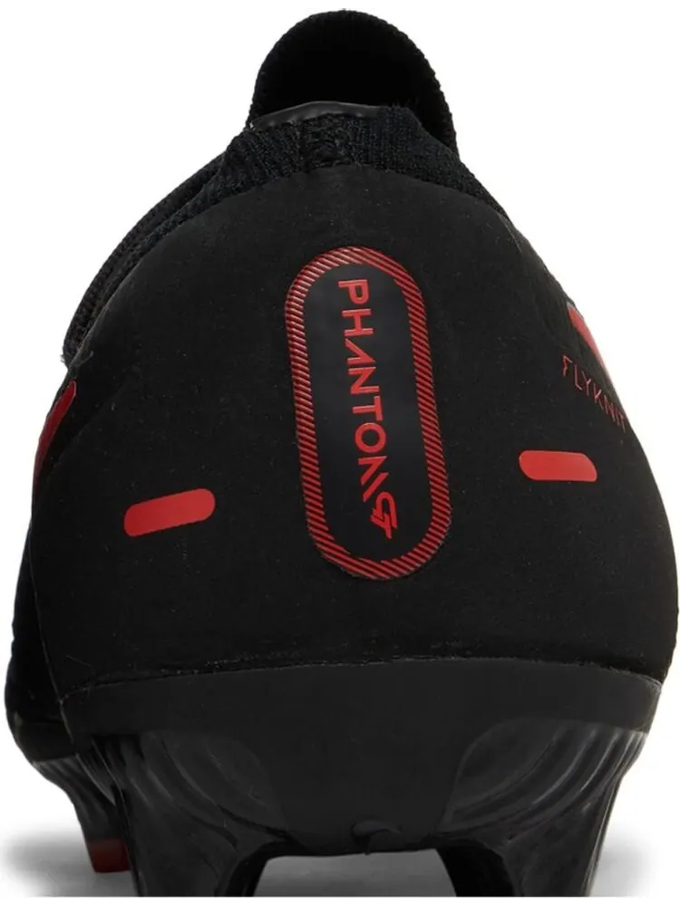 Бутсы Nike Phantom GT Pro FG 'Black Chile Red' — изображение 7 из 8, черный