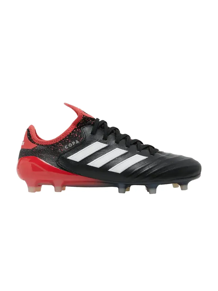 Бутсы adidas Copa 18.1 FG 'Black Real Coral' — изображение 1 из 9, черный/белый