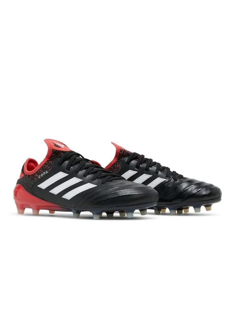 Бутсы adidas Copa 18.1 FG 'Black Real Coral' — изображение 9 из 9, черный/белый