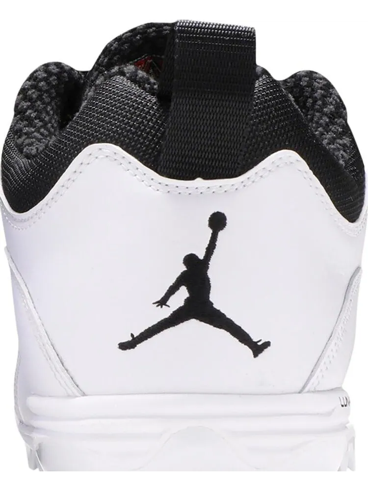 Бутсы Air Jordan 10 TD Low Steel Grey — изображение 7 из 8, белый