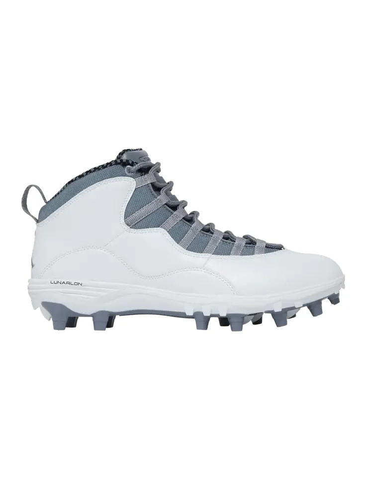 Бутсы Air Jordan Air Jordan 10 TD Mid 'Cool Grey' — изображение 1 из 9