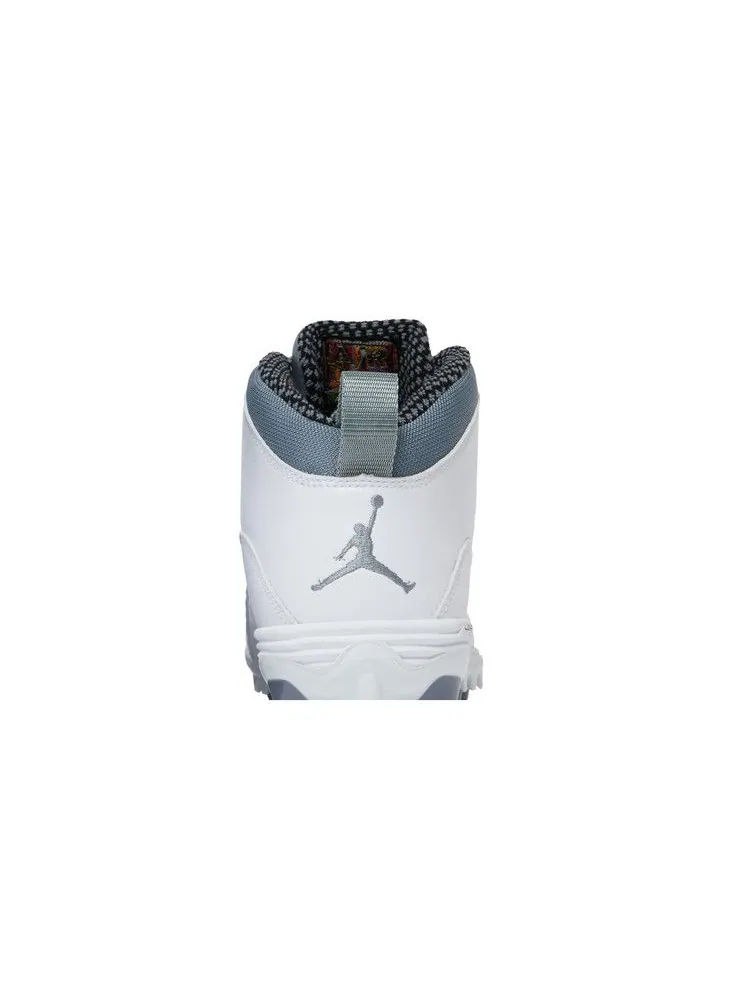 Бутсы Air Jordan Air Jordan 10 TD Mid 'Cool Grey' — изображение 8 из 9