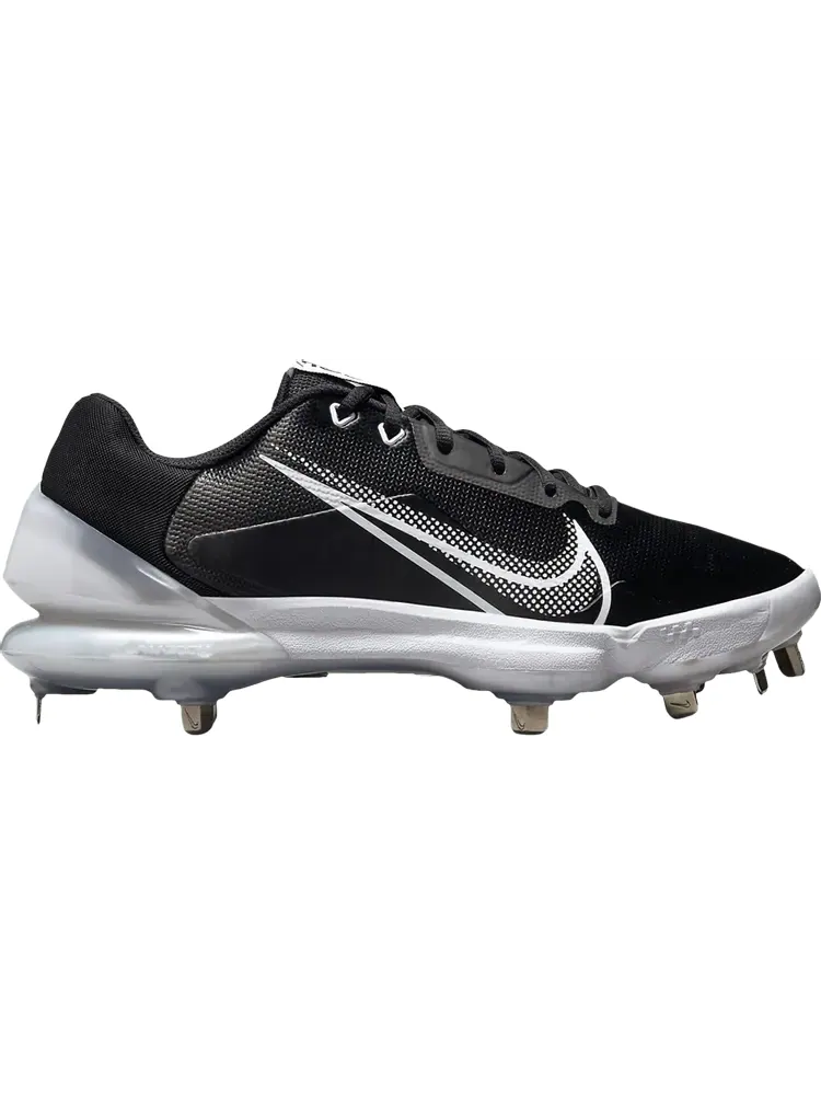 Бутсы Nike Force Zoom Trout 7 Pro Black White — изображение 1 из 1, серый черный