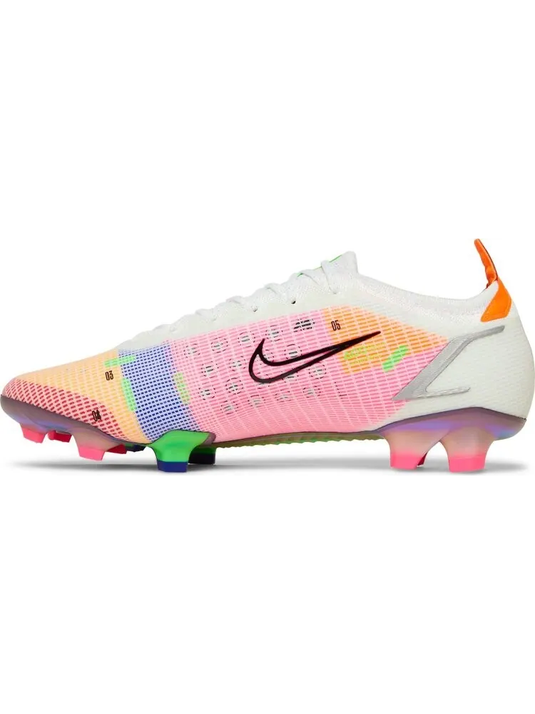 Бутсы Nike Mercurial Vapor 14 Elite FG 'White Dark Raisin' — изображение 3 из 8, белый