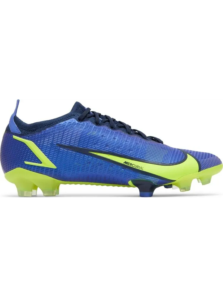 Бутсы Nike Mercurial Vapor 14 Elite FG Recharge Pack — изображение 1 из 8, синий зеленый
