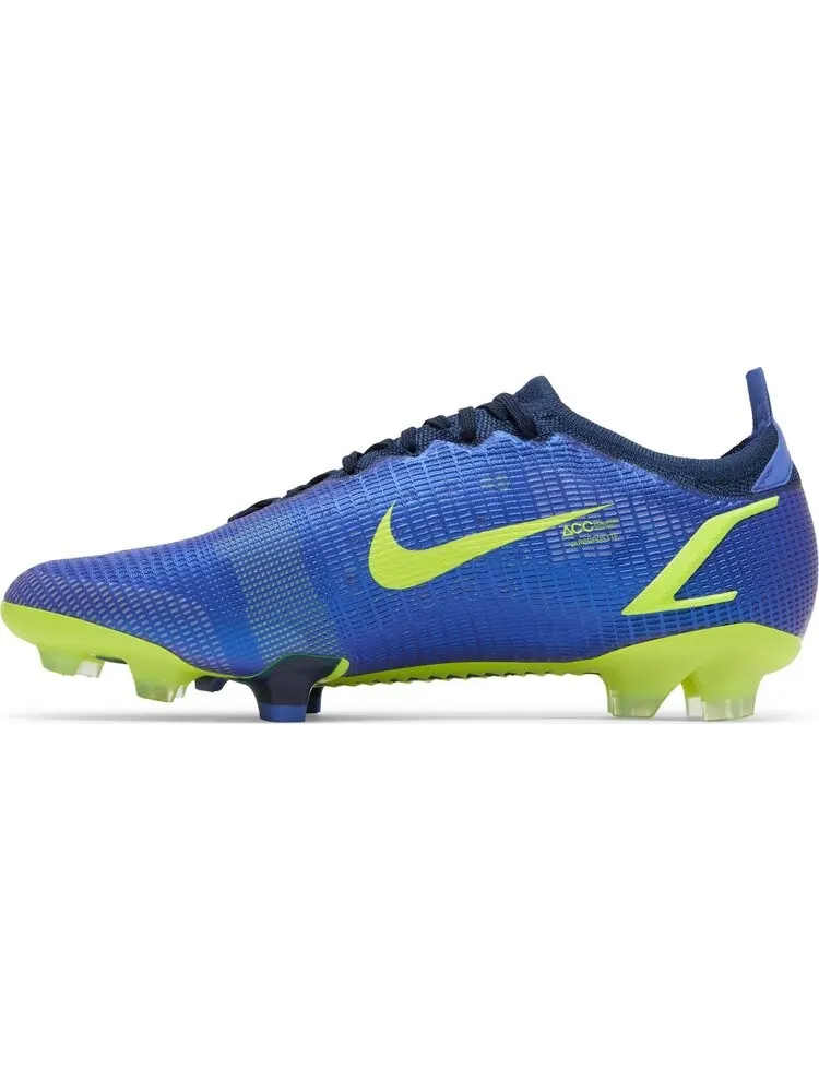 Бутсы Nike Mercurial Vapor 14 Elite FG Recharge Pack — изображение 3 из 8, синий зеленый