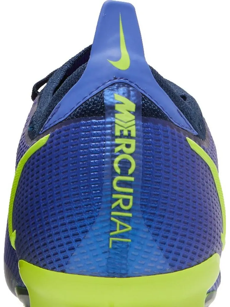 Бутсы Nike Mercurial Vapor 14 Elite FG Recharge Pack — изображение 7 из 8, синий зеленый