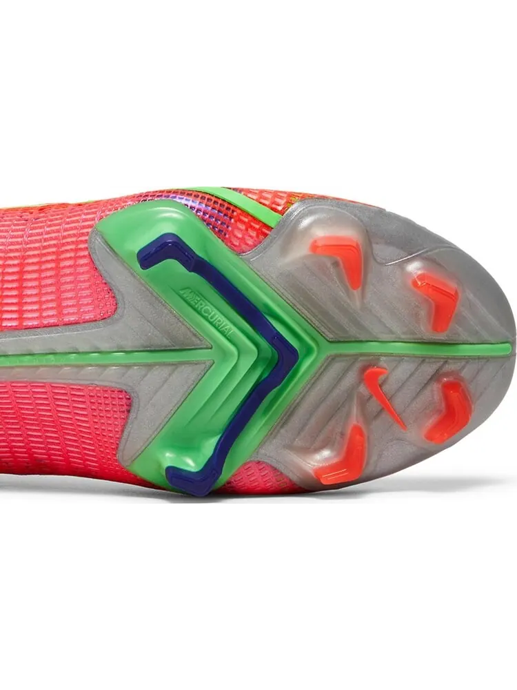 Бутсы Nike Mercurial Vapor 14 Elite FG 'Spectrum Pack' — изображение 5 из 8, розовый