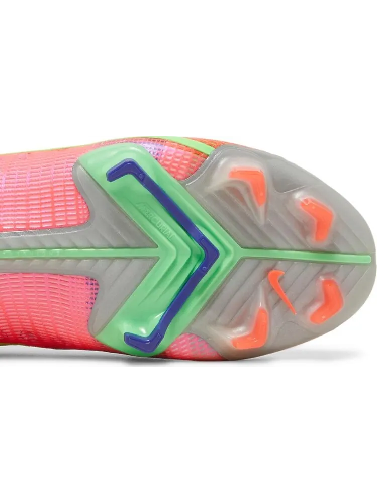 Бутсы Nike Mercurial Vapor 14 Elite FG 'Spectrum Pack' — изображение 5 из 8, оранжевый