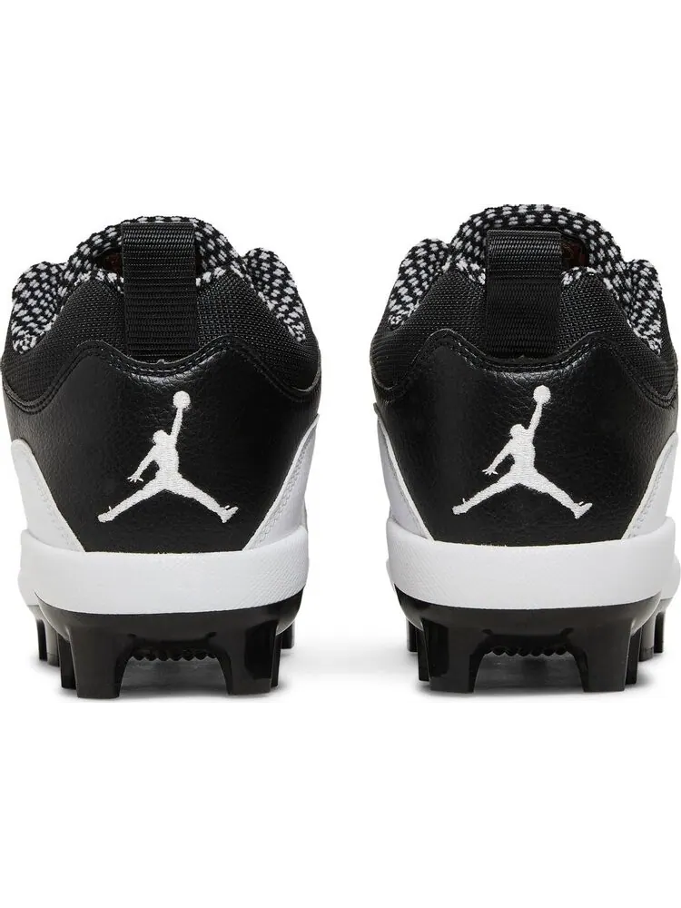 Бутсы Air Jordan 10 Retro MCS Low Black White — изображение 6 из 8, черный