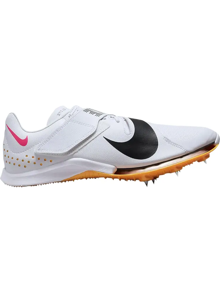 Бутсы Nike Air Zoom Long Jump Elite 'White Hyper Pink Orange' — изображение 1 из 1, белый