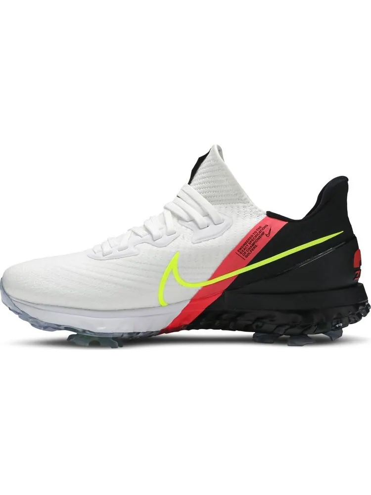 Бутсы Nike Air Zoom Infinity Tour Golf 'White Crimson Volt' — изображение 3 из 8, белый