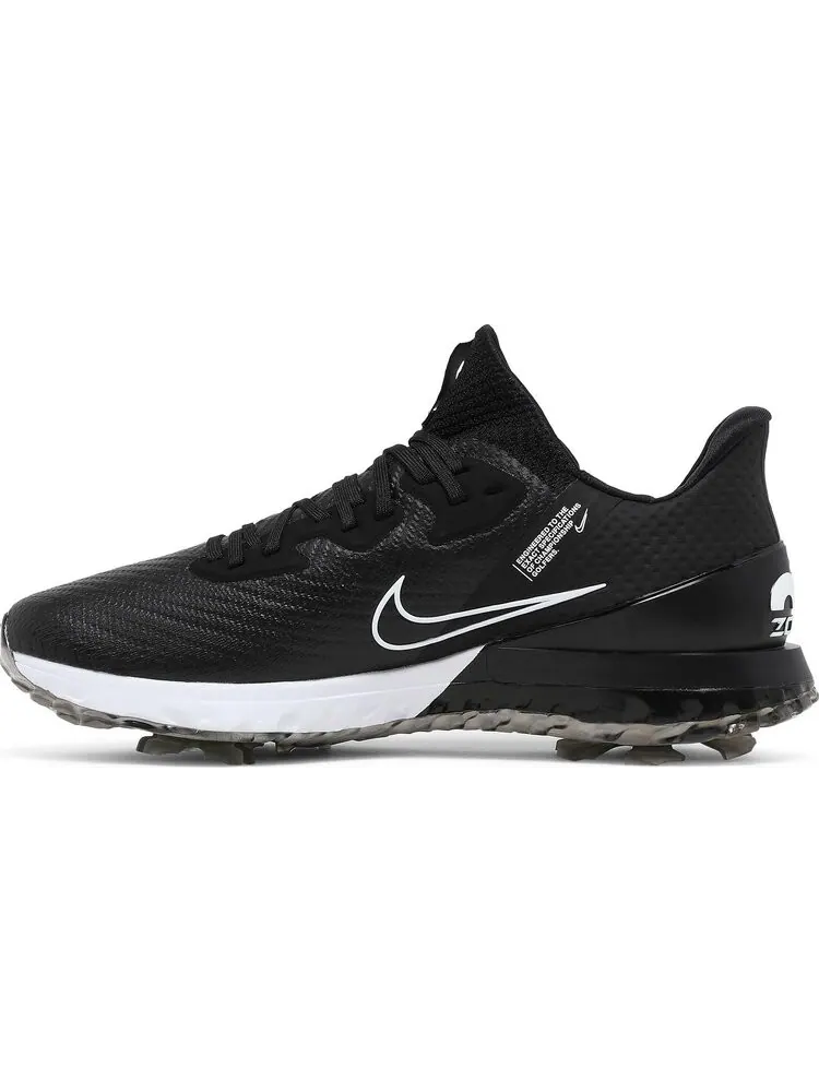 Бутсы Nike Air Zoom Infinity Tour Golf Wide 'Black White' — изображение 3 из 8, черный
