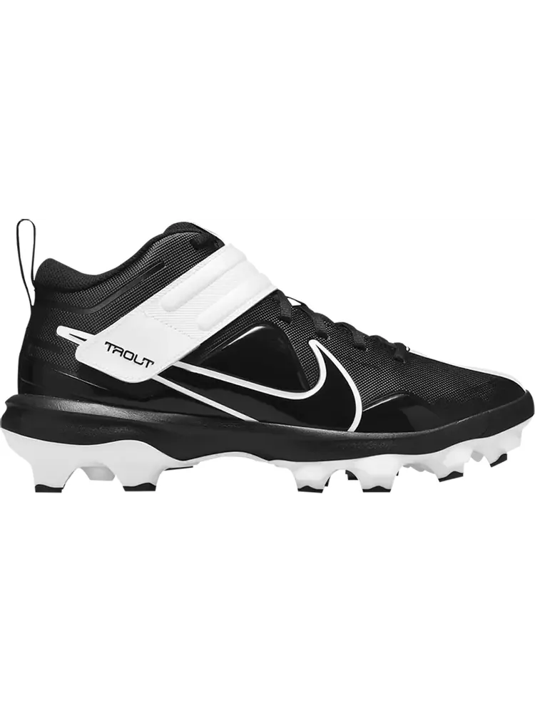 Бутсы Nike Force Trout 7 Pro MCS Black White — изображение 1 из 1, белый черный