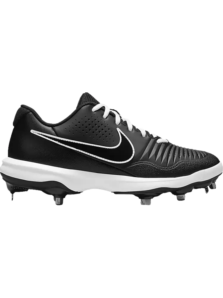 Бутсы Nike Alpha Huarache Varsity 3 Low 'Black White' — изображение 1 из 1, черный