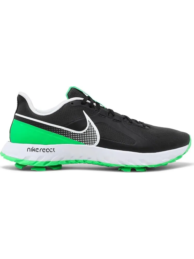 Бутсы Nike React Infinity Pro 'Black Green Spark' — изображение 1 из 7, черный