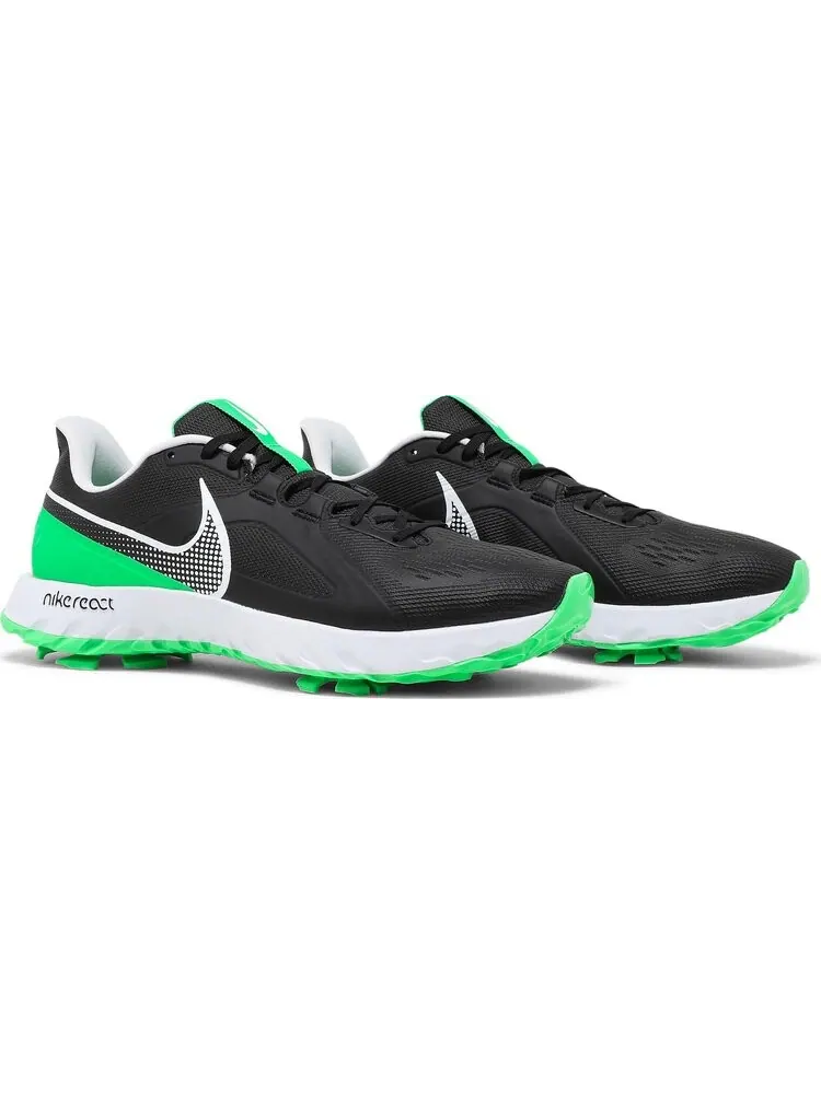 Бутсы Nike React Infinity Pro 'Black Green Spark' — изображение 7 из 7, черный