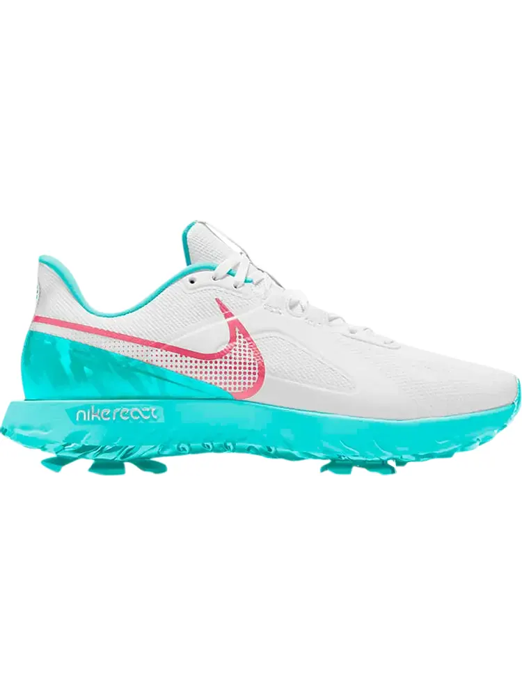 Бутсы Nike React Infinity Pro Wide 'White Aurora Green' — изображение 1 из 1, белый