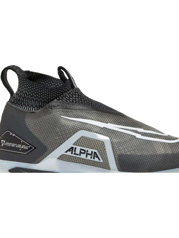 Бутсы Nike Alpha Menace Elite 3 'Black Iron Grey' — изображение 2 из 8, черный