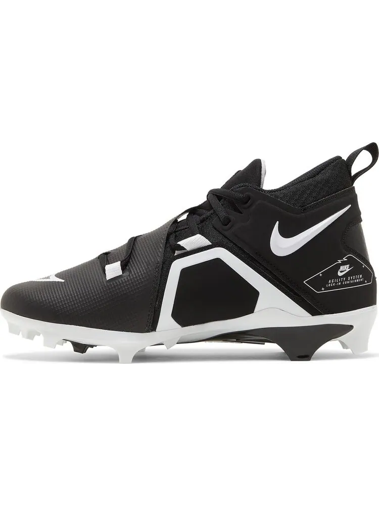 Бутсы Nike Alpha Menace Pro 3 'Black White' — изображение 3 из 8, черный
