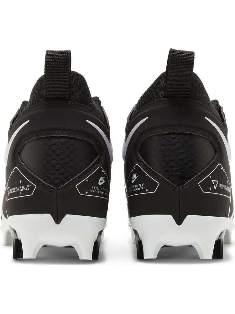 Бутсы Nike Alpha Menace Pro 3 'Black White' — изображение 6 из 8, черный
