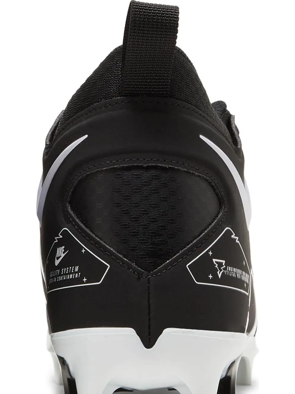Бутсы Nike Alpha Menace Pro 3 'Black White' — изображение 7 из 8, черный