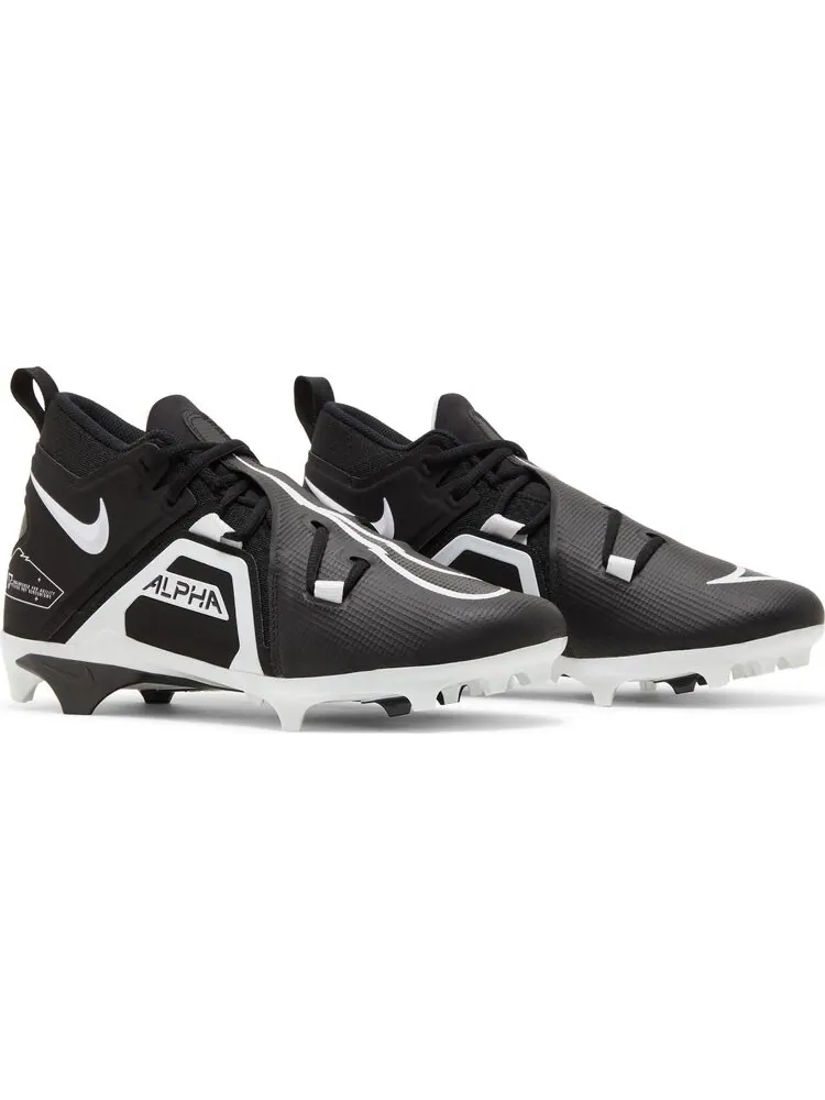 Бутсы Nike Alpha Menace Pro 3 'Black White' — изображение 8 из 8, черный