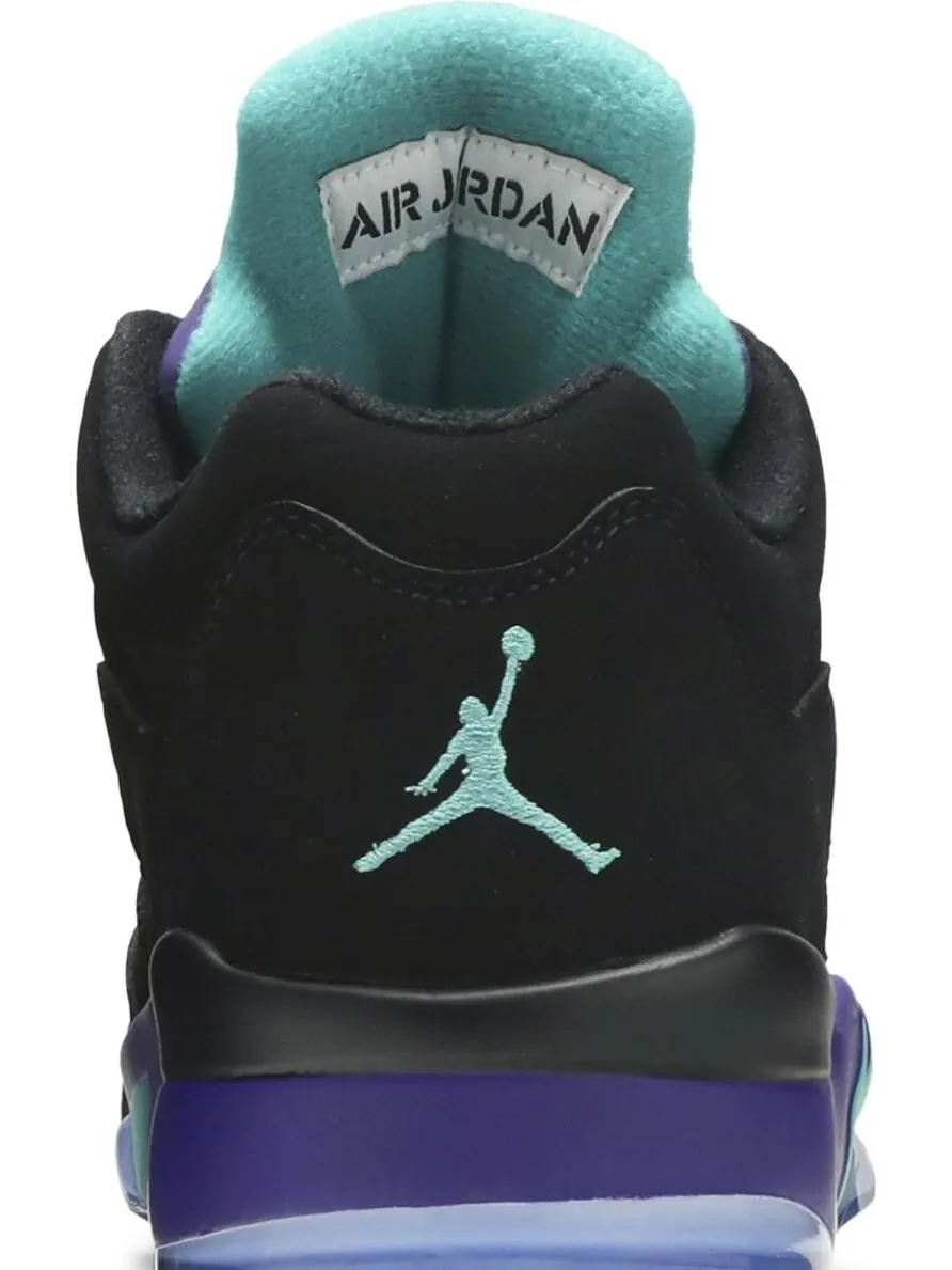 Бутсы Air Jordan 5 Low Golf Black Grape — изображение 7 из 8, черный