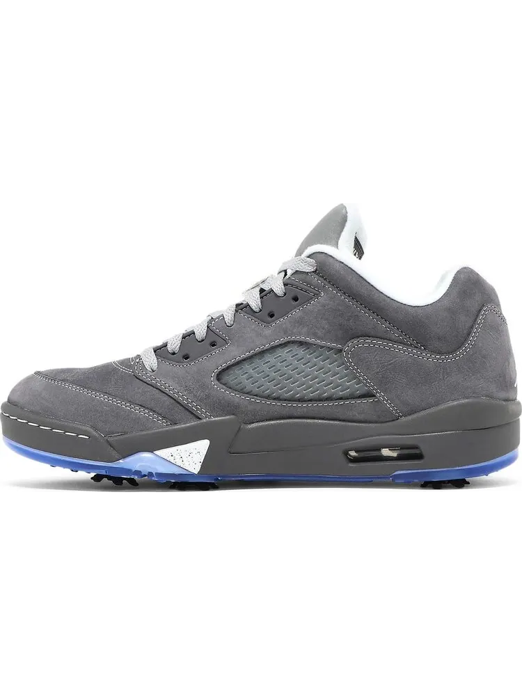 Бутсы Air Jordan 5 Low Golf Wolf Grey — изображение 3 из 8, серый