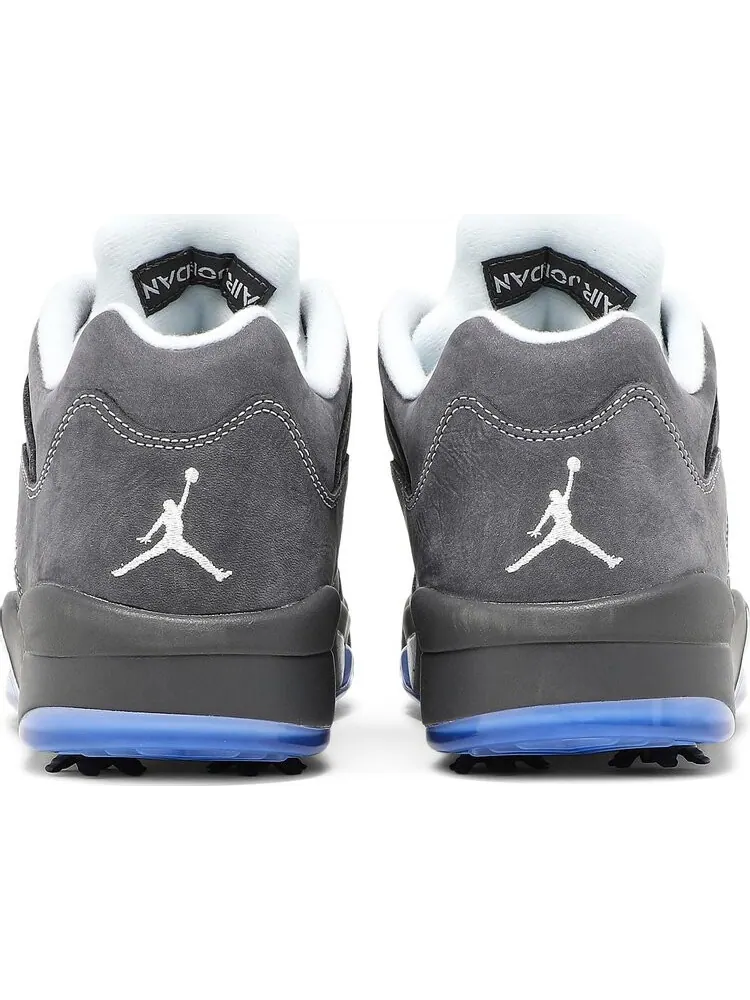 Бутсы Air Jordan 5 Low Golf Wolf Grey — изображение 6 из 8, серый