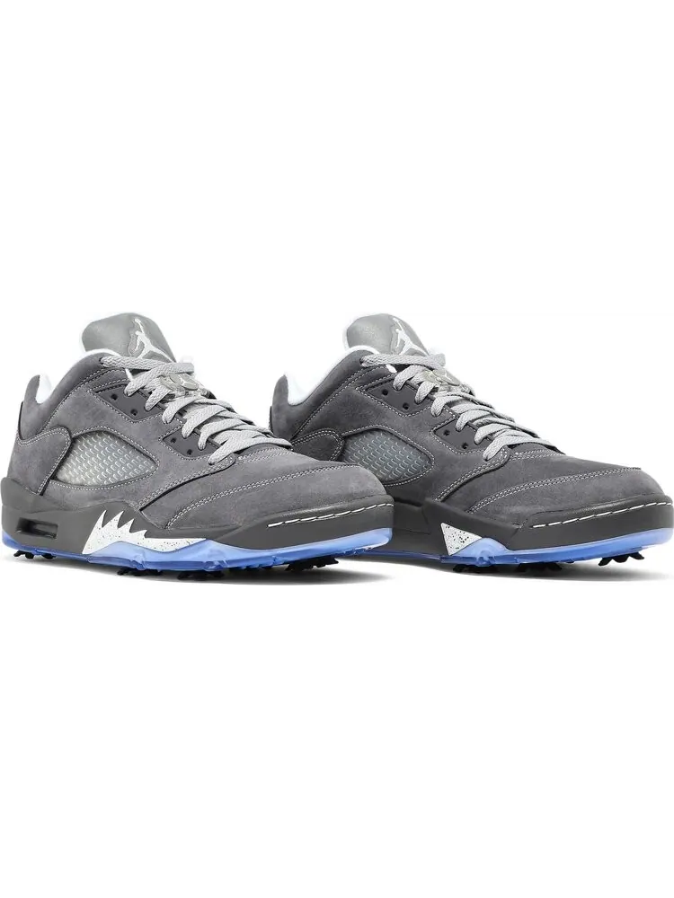 Бутсы Air Jordan 5 Low Golf Wolf Grey — изображение 8 из 8, серый