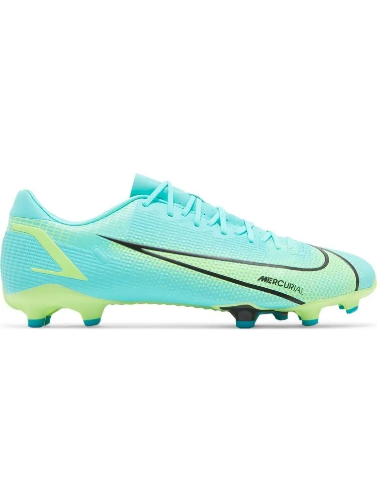 Бутсы Nike Mercurial Vapor 14 Academy FG MG 'Dynamic Turquoise Lime Glow' — изображение 1 из 8, синий
