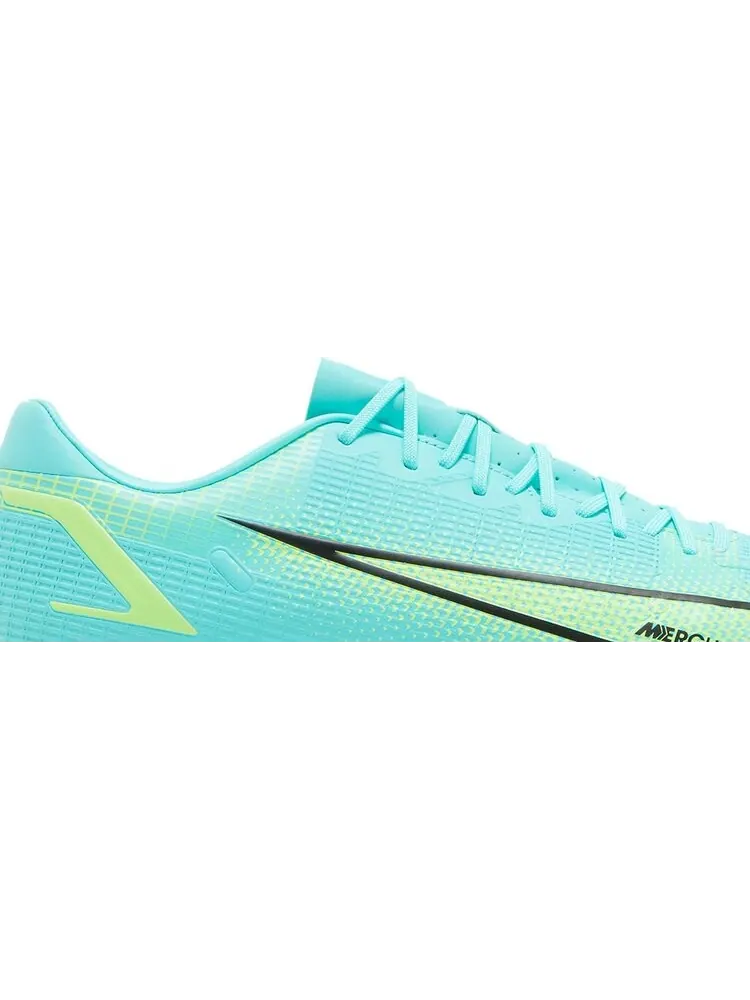 Бутсы Nike Mercurial Vapor 14 Academy FG MG 'Dynamic Turquoise Lime Glow' — изображение 2 из 8, синий