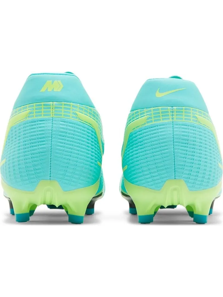 Бутсы Nike Mercurial Vapor 14 Academy FG MG 'Dynamic Turquoise Lime Glow' — изображение 6 из 8, синий