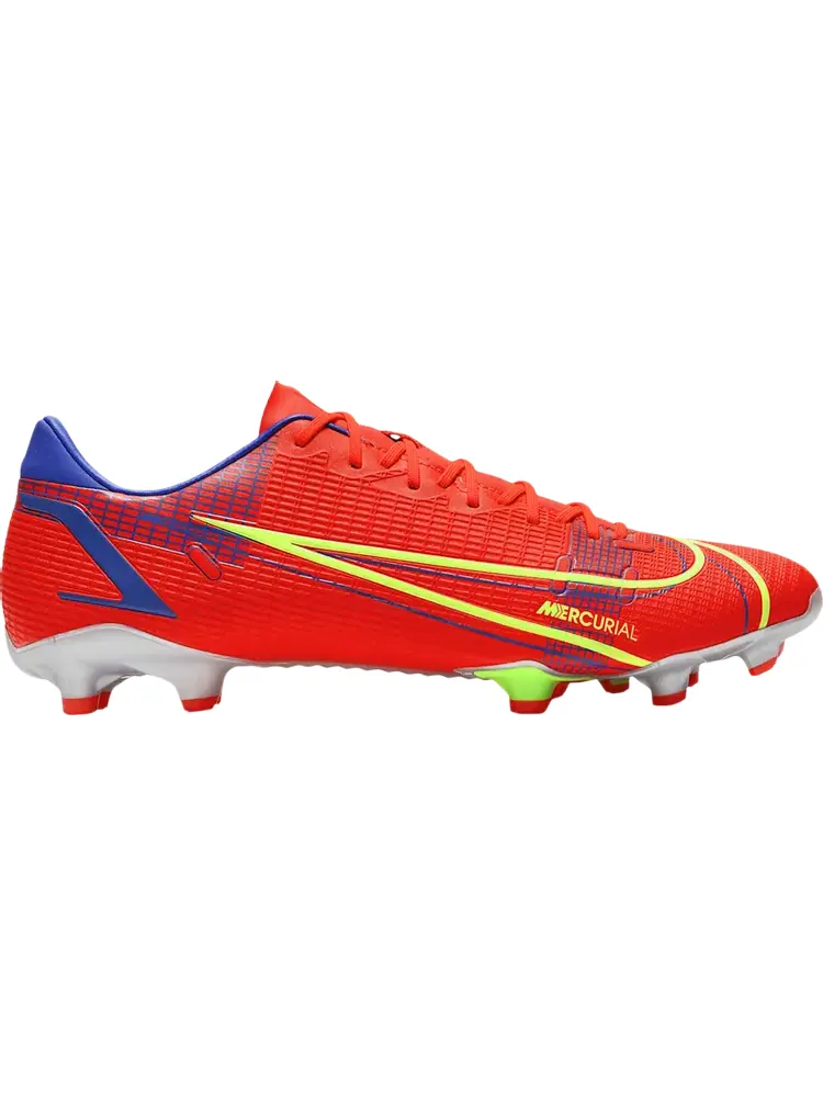 Бутсы Nike Mercurial Vapor 14 Academy FG MG 'Bright Crimson Indigo Burst' — изображение 1 из 1, красный