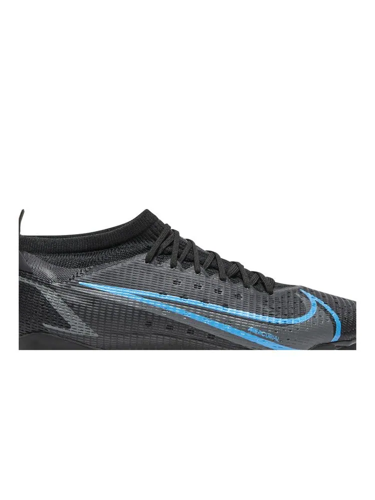 Бутсы Nike Mercurial Vapor 14 Pro FG 'Black Photo Blue' — изображение 3 из 9, черный/серый/черный