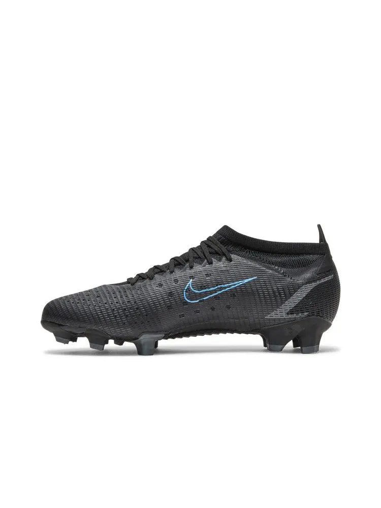 Бутсы Nike Mercurial Vapor 14 Pro FG 'Black Photo Blue' — изображение 4 из 9, черный/серый/черный